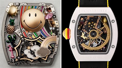 richard mille happy face watch